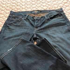Lucky Brand blue jeans Charles Straight size 12/31 regular